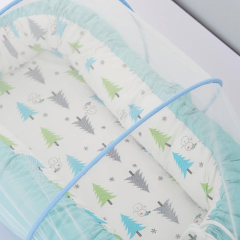 Psdndeww Baby Crib Mosquitoe Net Portable Foldable Infant Bed Canopy Netting Folding Net Tent