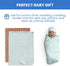 100% 30x40 Inches (Pack 2), Delta Children Organic Jersey Cotton Baby Receiving Blankets for Girls and Boys - GOTS