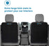Enovoe Kick Mats Protector for Child - 2 Pack - Premium Quality Car Seat Back Cover Offers Waterproof Protection of Your Upholstery from Mud and Scratches - Seat Back Kick Protector for Kids by Enovoe