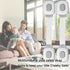 Fursafe&Q Baby Cabinet Locks, Child Safety Proofing Strap Locks for Drawers, Fridge, Ovens, and Toilets (Grey, 2 Pack)