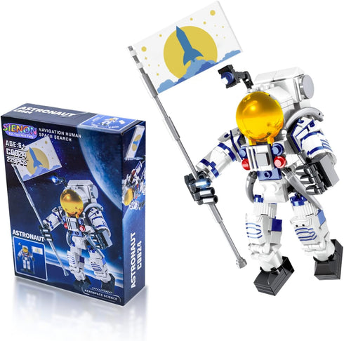 SIENON Astronaut Building Block Toy for Kids and Adults, 229pcs Building Block