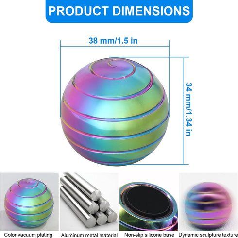 KALMORA Kinetic Spinning Desk Toys, Fidgets for Anxiety and Stress for Adult Teen Cool-Stuff, Party Gifts for Christmas