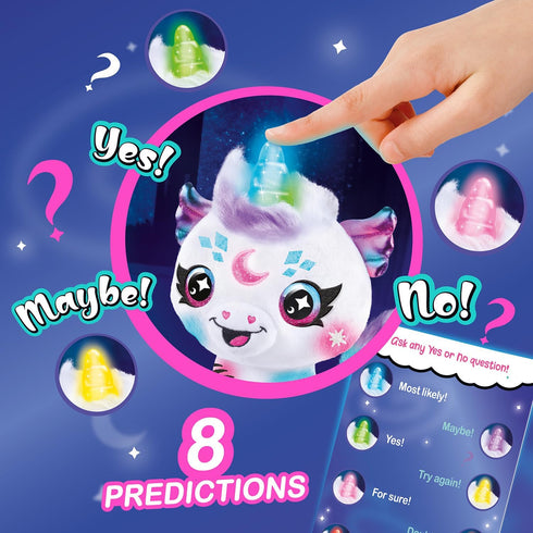 6+ Canal Toys Airbrush Plush Cosmic Light Up Unicorn! Decorate, wash, Repeat! Customize Your own Spray Art Plush. Light