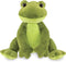 Bearington Ribbity Plush Frog Stuffed Animal - 8.5" Realistic Soft Green Tree