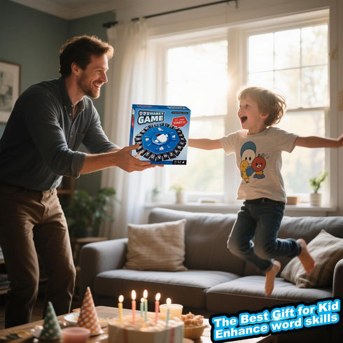 2 Modes,220 24 Game,35 Word Game Family Board Games for Kids & Adults with Topic Categories Letters Pressing Games,Fun