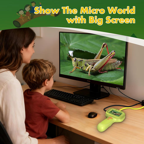 Daxiongmao 3 4 5 6 7 8 Borescope Camera with Light for Kids | STEM Science Educational Toy for Years Old Boys & Girls |