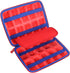 Mchoi Shockproof Carrying Case for Hot Wheels, Toy Car Organizer for 20 Cars, Red Case Only