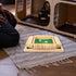 Kisangel Wooden Four-sided Flop Games - Digital Wooden Board Game for Kids, Parent-Child Educational Toys