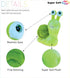 DolliBu Green Snail Plush - 7 Inch Realistic Stuffed Animal Snail Toy for Kids and Adults