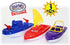 Set Sailboat Set 3 Pack Matty's Toy Stop Plastic Boats (Red), Speedboat (Purple) & Fireboat (Blue) Gift Bundle, Perfect