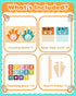 3 4 5 Counting Counting 3-5 Montessori Educational Learning Toys for Year Old Boys Girls Birthday Gifts, Toddler