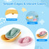 1-3, 12 6-12 MCGMITT Baby Bath Toys for Kids Ages PCS Silicone Mold Free Bathtub Toys for Months, Soft Stacking Cups