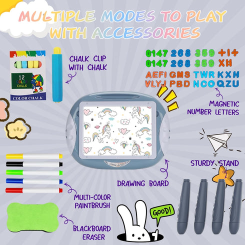 1-2 MAYESAR Magnetic Board for Kids, Year Old Boy Gifts with Magnetic Letters and Numbers, Toddler Easel for Boy