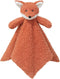 Baby Orange Fox Soft Stuffed Animal Security Blanket, Plush Lovey Blanket, Cuddly Snuggle Blankie for Boys Girls, 14"