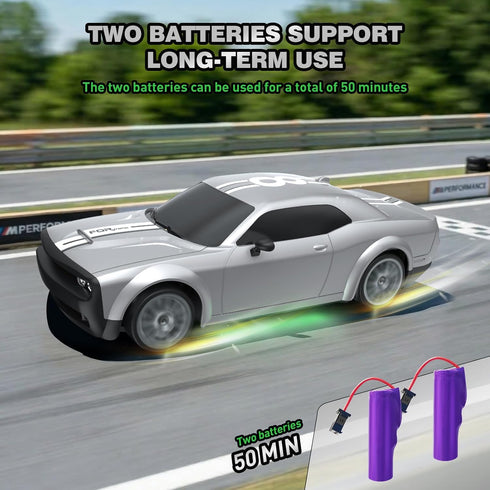 rc tech 2.4GHz 1:20 4WD 20KM/H 2Pcs RC Drift Car Remote Control Car Scale High Speed Remote Control Cars Vehicle
