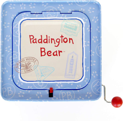 YOTTOY Paddington Bear Collection | Jack-in-The-Box Infant Plush Toy with Music, Paddington for Baby