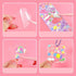 DIY Sticker Kit - Waterproof Cartoon Stickers with Box for Kids and Teens, Reusable Decoration for Water Bottle,