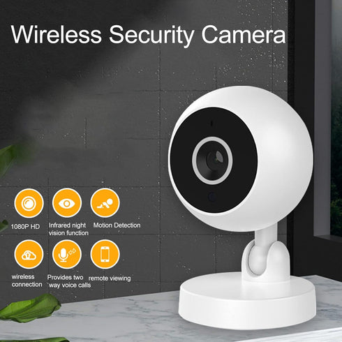 Baby Monitor, 1080p HD Dog Camera, Two Way Voice Calls Baby Monitor with Night Vision, Motion Detection, Indoor Security Camera for Baby and Pet Monitor