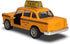 NYC Yellow Cab Taxi Toy with Pullback Action, Die Cast New York City Taxi (No Sound)