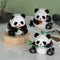 QMEAKMONY Mini Building Blocks Panda Sets, Cute Micro Mini Panda Bricks for Adults, Perfect Party Favors (720 PCS)