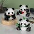 QMEAKMONY Mini Building Blocks Panda Sets, Cute Micro Mini Panda Bricks for Adults, Perfect Party Favors (720 PCS)