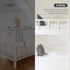 2 Pack (52x28 Inches) Ruili Rayon Bamboo Viscose Waterproof Crib Mattress Protector, Quilted Fitted Breathableddler