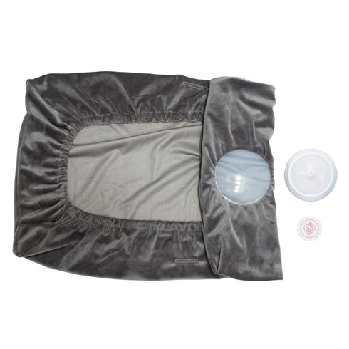 Prince Lionheart IllumiPAD Changing Pad Conversion Kit, Grey