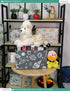 FANKANG Storage Basket, Nursery Hamper Canvas Laundry Basket with Waterproof PE Coating, Foldable for Office, Bedroom,