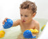 caaocho Pure Natural Rubber Bath Toy - Kala The Whale Baby Toy - Hole Free, BPA Free Bath Toys for Infants, Without