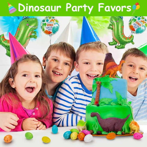 60PCS Summer Small Hatching Dinosaur Eggs for Dinosaur Birthday Party Favors Goodie Treat Bag Stuffers Classroom