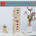 54PCS 4 Set SpeedArmis Mini Tumble Tower, Wooden Stacking Game for Teens - Pine Stack Timber Board Games with Dice