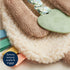 Itzy Ritzy - Itzy Lovey Including Teether - Baby Lovey with Teether, Textured Ribbons & Dangle Arms - Features Crinkle