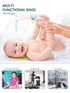 25x18 inches HL-LW28 ALVABABY Large Wet Dry Bag Waterproof Hanging Cloth Diaper with Double Zippered Pockets Laundry