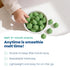 6 Amara Smoothie Melts - Mighty Sweet Greens - Baby Snacks Made With Fruits and Vegetables - Healthy Toddler Snacks