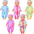 ZITA ELEMENT 5 Sets 14-18 Inch Baby Doll Clothes Outfits, Casual Wear for 17 Inch Baby Doll, 10 Pcs Doll Clothes