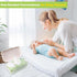 Eiszhjk Pack, Wipes Dispenser Compatible with Huggies Flip-Top Clear Refillable Wipe Container, Reusable Wipe Holder