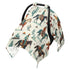 Mazeann Vintage Western Cowboy Car Seat Cover Baby Breathable Soft Infant Carseat Covers