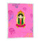Linzy Plush Virgin Mary Our Lady of Virgen de Guadalupe Baby Double Blanket, Super Soft Pink (50x40 Inch), 62312