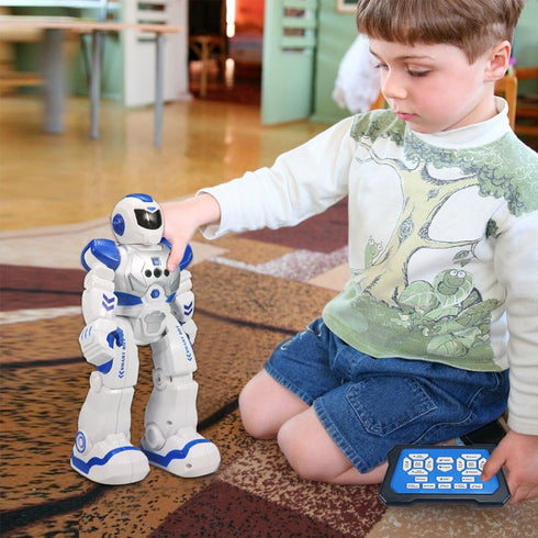 Programmable Remote Control Robot For Kids, Intelligent Robot With Infrared Controller Toys, Dancing, Singing