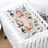 Watercolor Mallard Duck Changing Pad Cover, 32"x16" Soft Stretch Fitted Sheets for Boys Girls