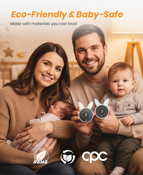4.5" 1080P Babyvue USB Car Camera for Baby : Baby Car Camera with Crystal Clear Mirror View, Easy Installation Carseat
