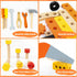 KIDWILL Wooden Tool Bench for Kids - 54-Piece Tool Set with 2-in-1 Workbench & Take-Along Kit, STEM Educational Toy