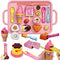 Wesfen Pudding Ice Cream Feeding Toys for Dolls,Pretend Play Food Kitchen Accessories, Doll