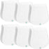 Muslin Burp Cloths Set, 6 Pieces, 100% Organic Cotton Hand Washcloths for