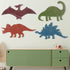 Dinosaur Wall Decors Wooden Boys Dinosaur Nursery Playroom Baby Shower Wall Art