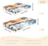 Bseiialft 52 28 Animal Cow Snow Crib Sheets for Boys Girls Soft and Breathable Cotton Baby Sheets for Standard Crib