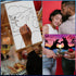 2 Pack 8x10 Sip and Paint Kit for Adults Couples Painting Kit Pre Drawn Canvas to Paint Valentines Day at Home Date