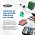 BCW Deck Guard Double Matte Black Card Sleeves, 100 Ct - Acid-Free, Archival-Safe, Durable