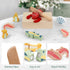Set 3 PairPear Wooden Play Food Cutting Seafood - Toddlers Wooden Toy Food Pretend Play Kitchen Accessories for Years