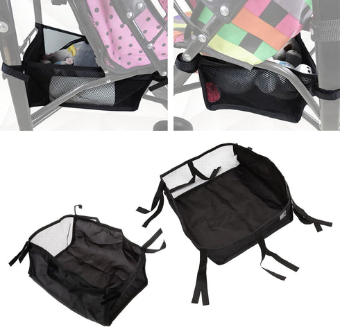 FGDTREE Basket Bag With Multiple Pockets, Suitable For A Variety Of Strollers, Ample Storage Space, Accessories Storage
